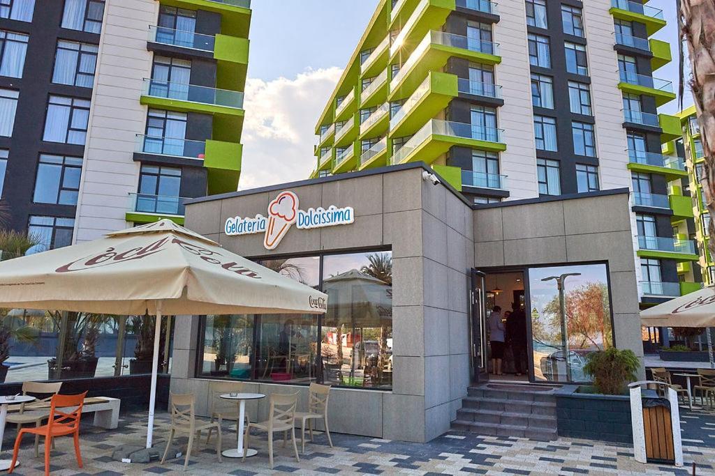 Rusty Sands Apt Spa N Pools Beach Resort Năvodari Zewnętrze zdjęcie