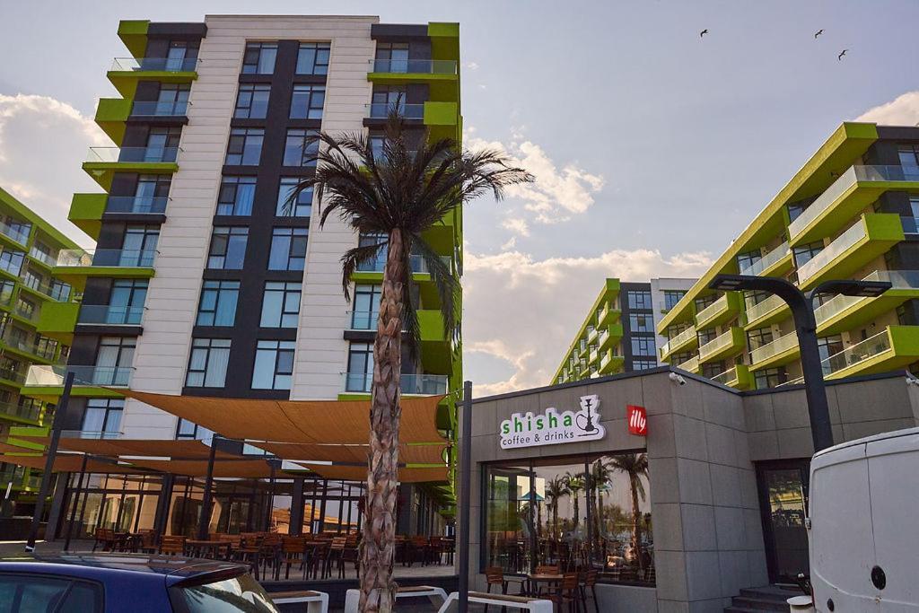 Rusty Sands Apt Spa N Pools Beach Resort Năvodari Zewnętrze zdjęcie
